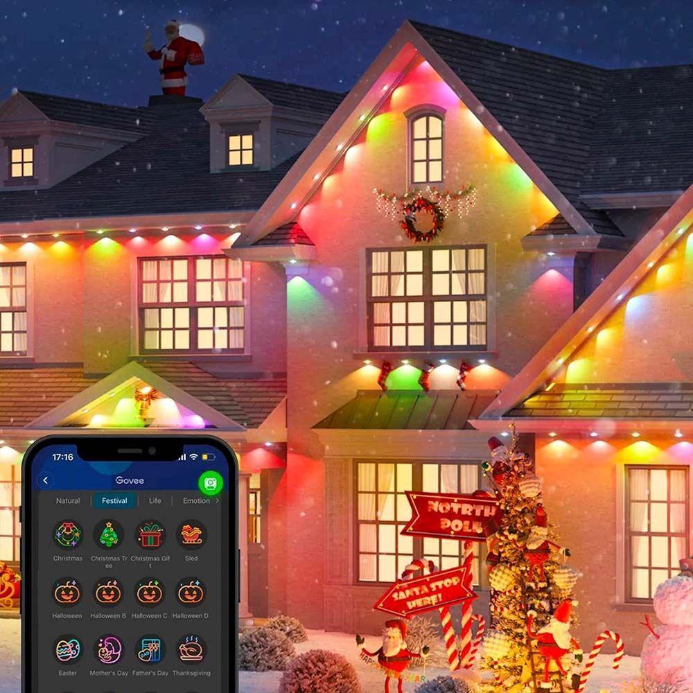 Luces de Exterior Permanente LED RGBIC-4