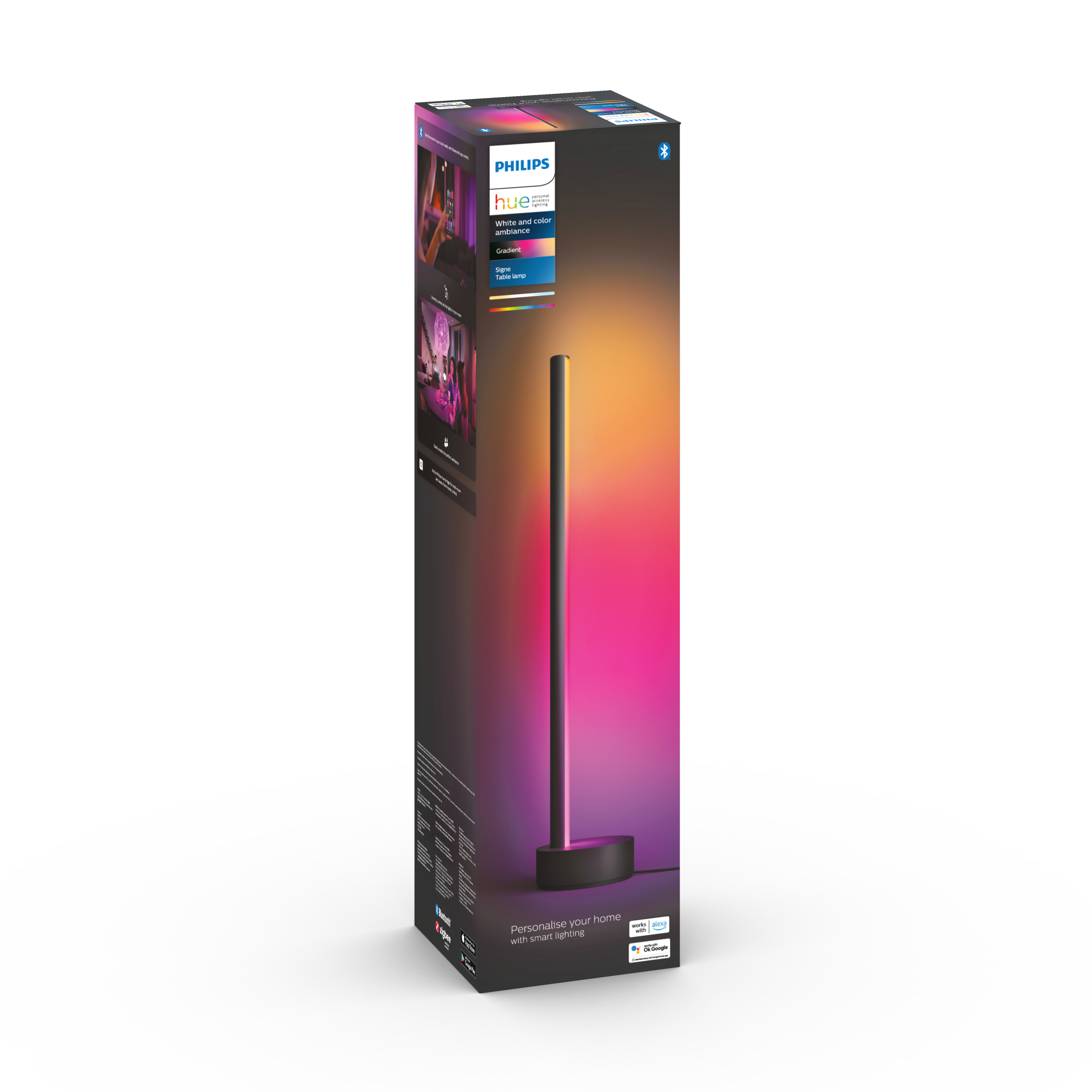 HUE Signe Gradient Lámpara de mesa Inteligente Luz Blanca y Color-3