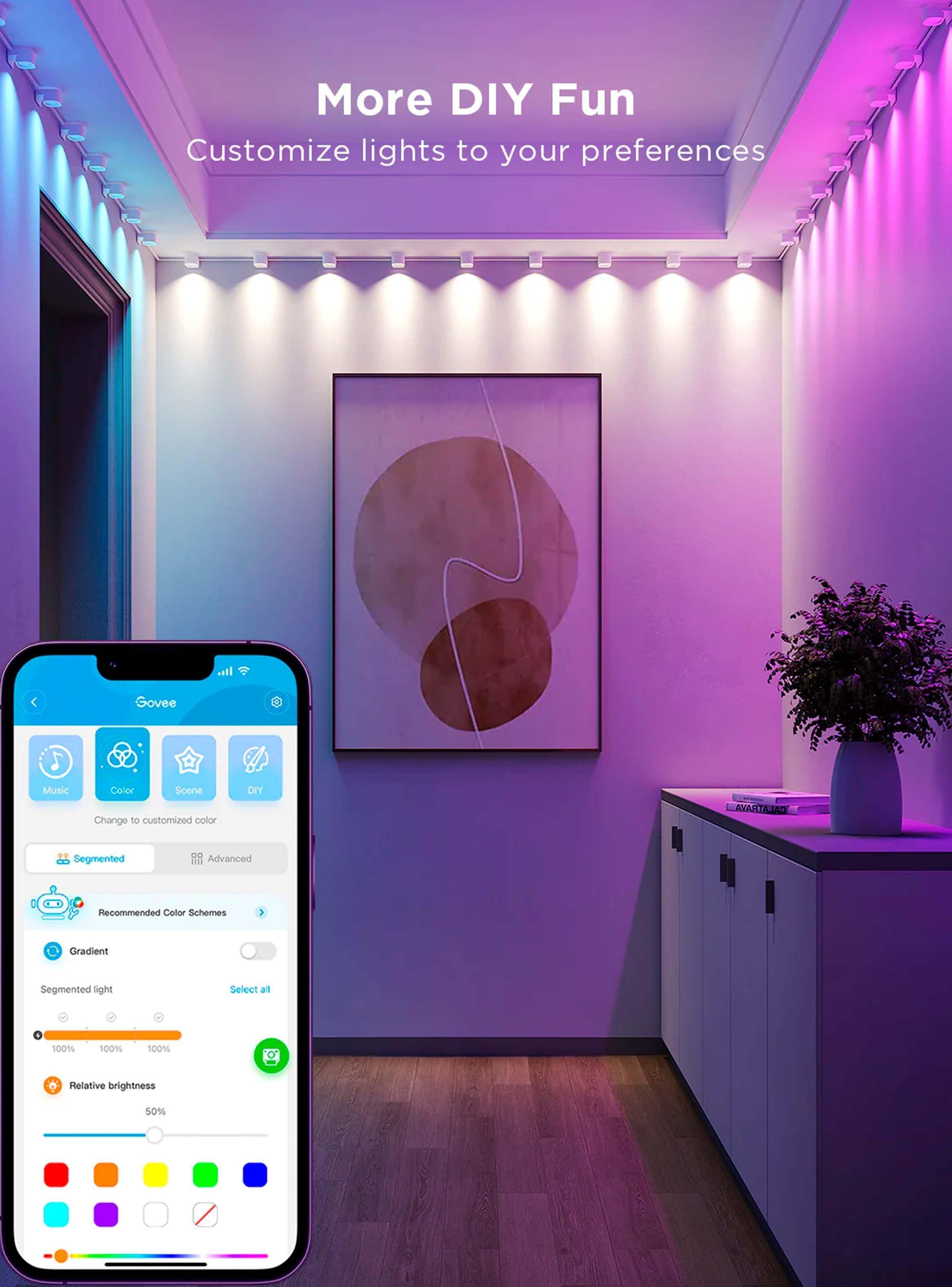 Luces Empotrables de Cadena WiFi 3 Mts-1