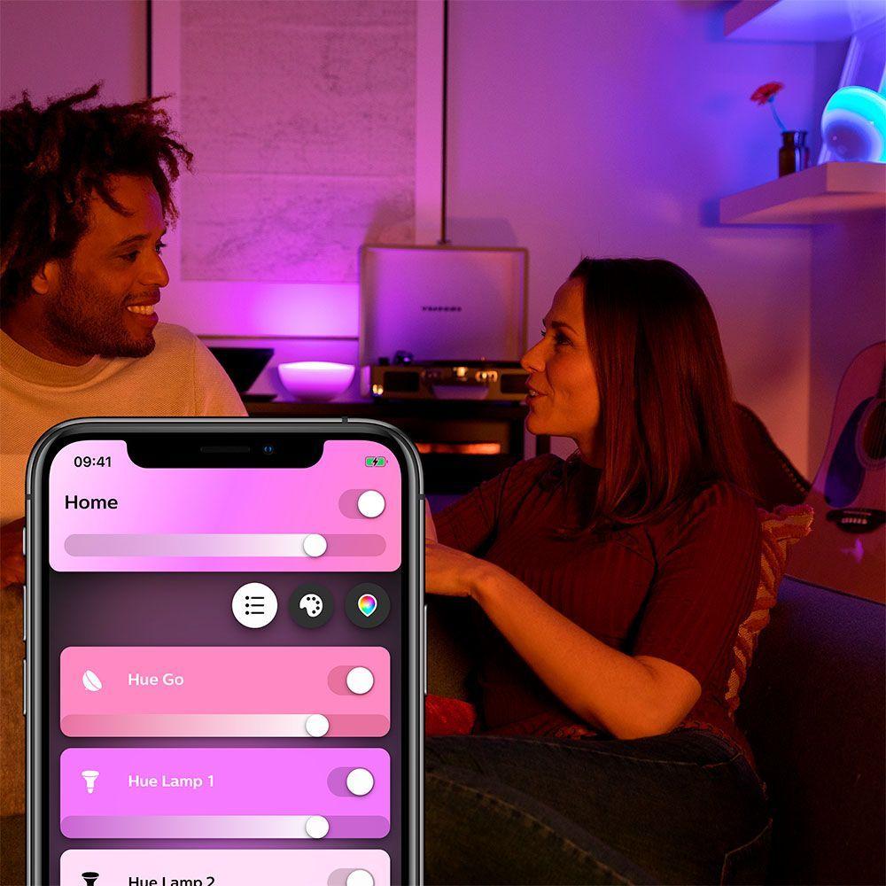 Lámpara Portátil Hue Go V2 Bluetooth & Zigbee-3