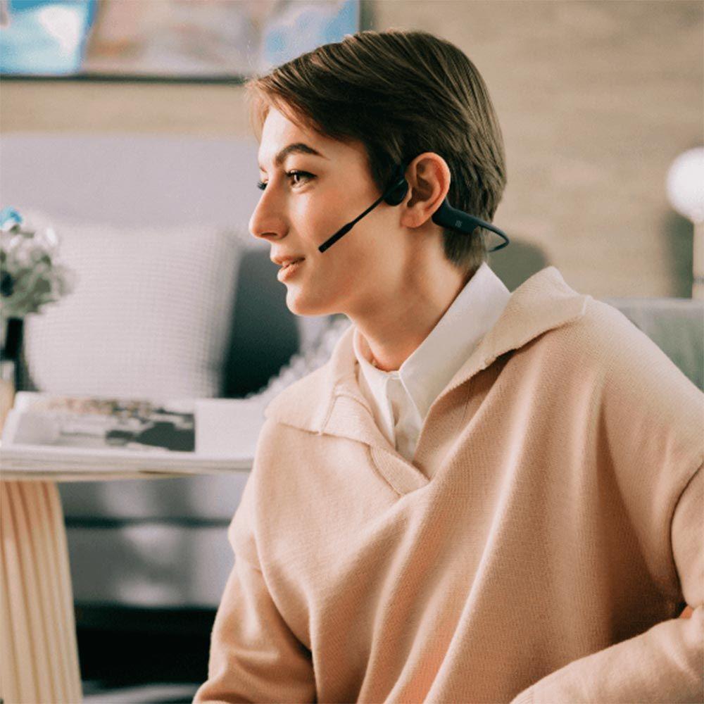 Audífonos Bluetooth OpenComm Black-5