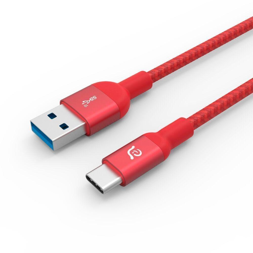 Cable USB-C a USB3.1 CASA M100 Rojo-2