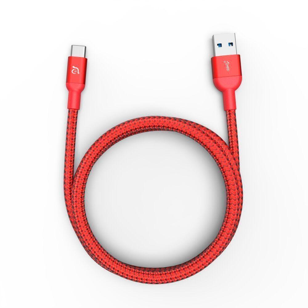 Cable USB-C a USB3.1 CASA M100 Rojo-0