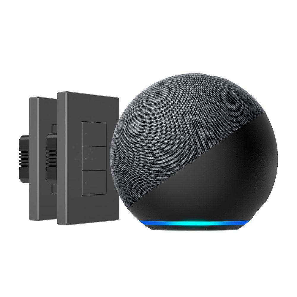 Kit de Iluminación con Echo Dot 4 Amazon - Charcoal-0