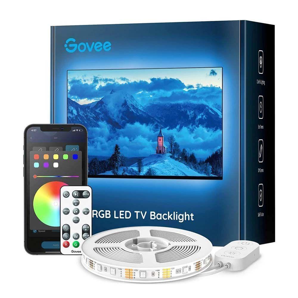 Retroiluminación LED RGB Bluetooth para TV -0