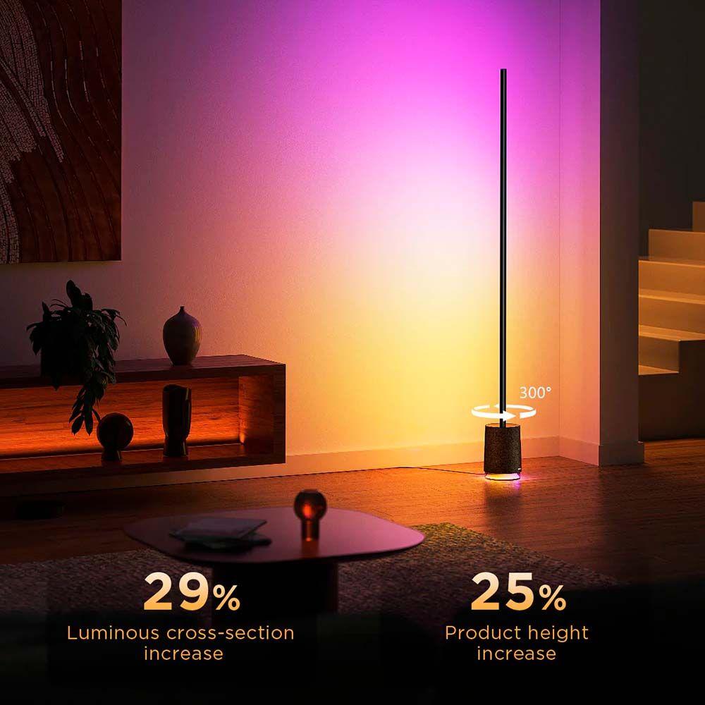 Lámpara de Píe Pro RGBICWW con Parlante-4