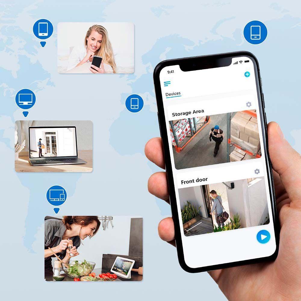 Cámara de Seguridad Exterior 5MP PoE P320-2