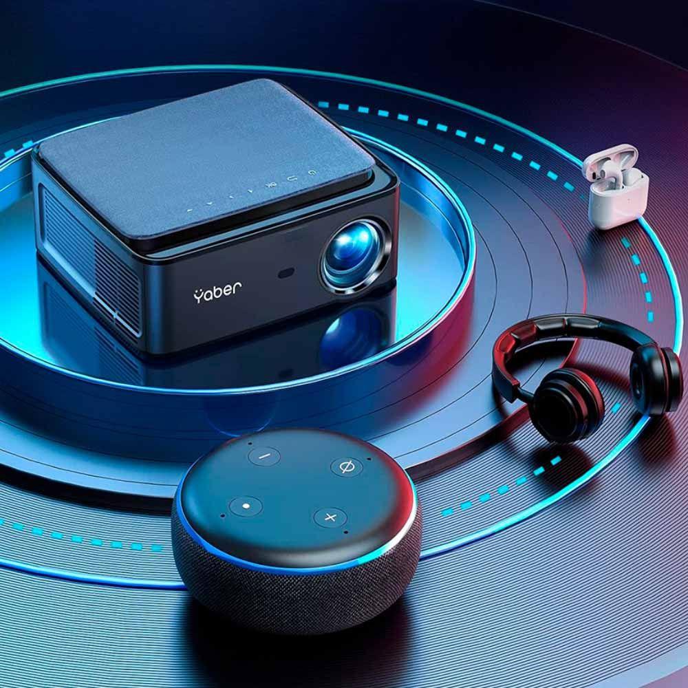 Proyector Pro U6 WiFI y Bluetooth 1080p - Negro-6