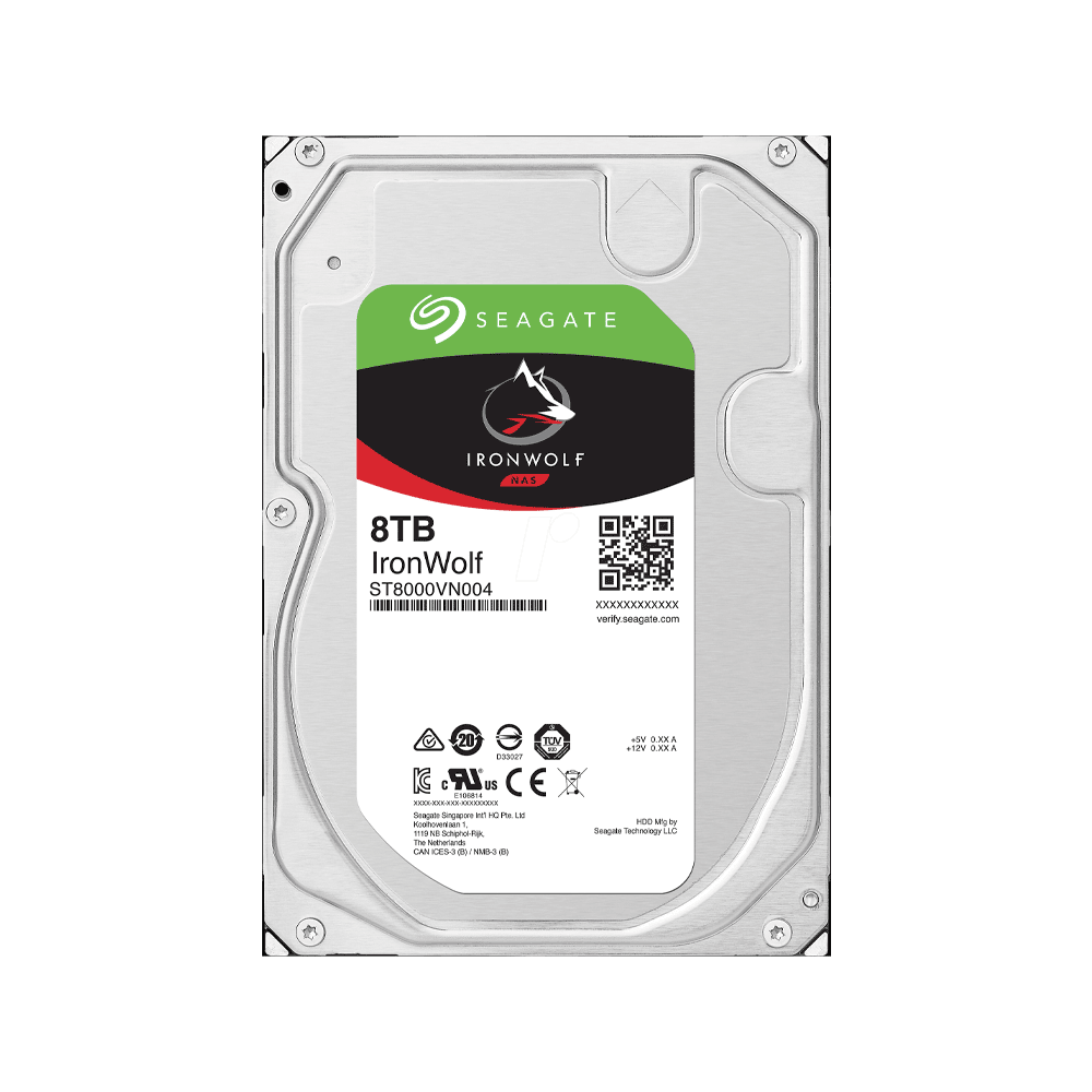 SGT 8TB 3.5"7200RPM Ironwolf 256MB Uso NAS-0