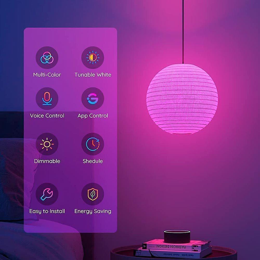 Ampolleta Smart LED Wi-Fi RGBWW - Govee-3