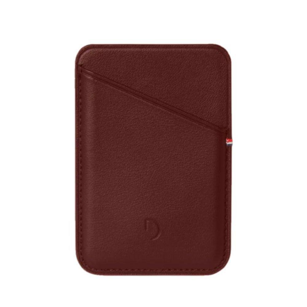 Case Wallet Cuero Para iPhone Con MagSafe Café-1