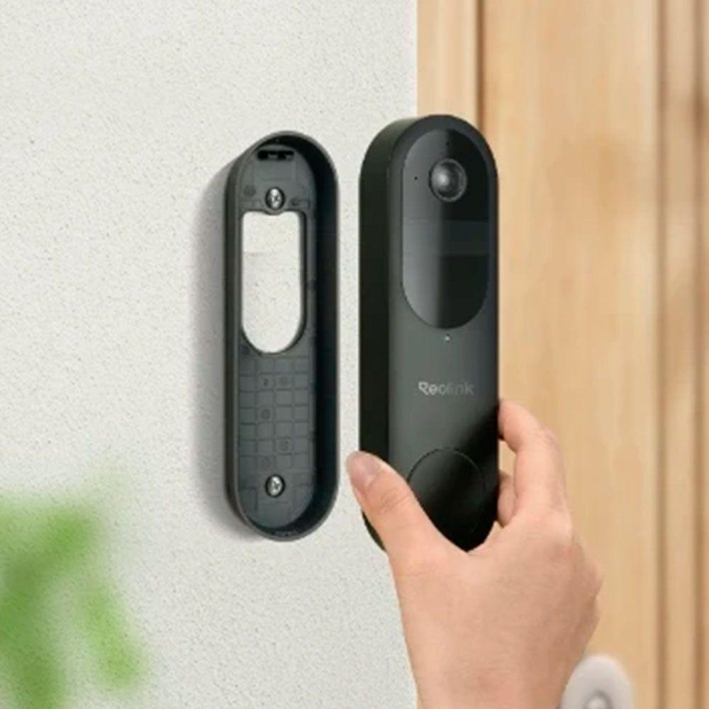 Timbre con Cámara WiFi 2K con Batería Blanco-3