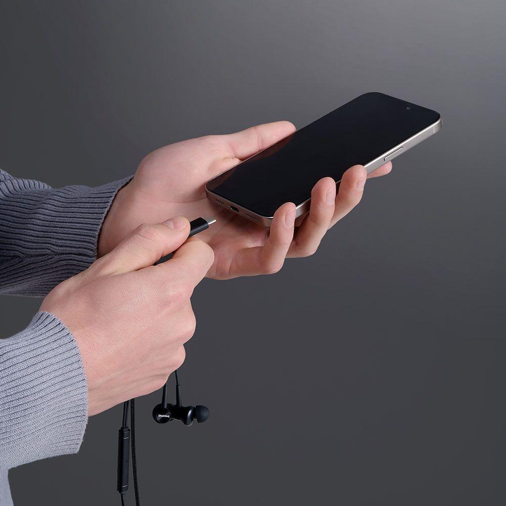 Audífonos In Ear HiFi Piston P20 con Cable USB-C Grey-4