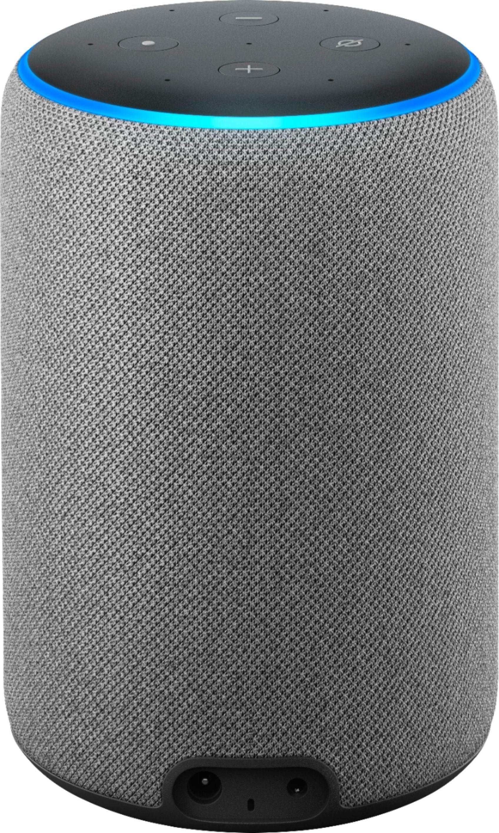 Echo Plus 2da Gen Heather Grey-2