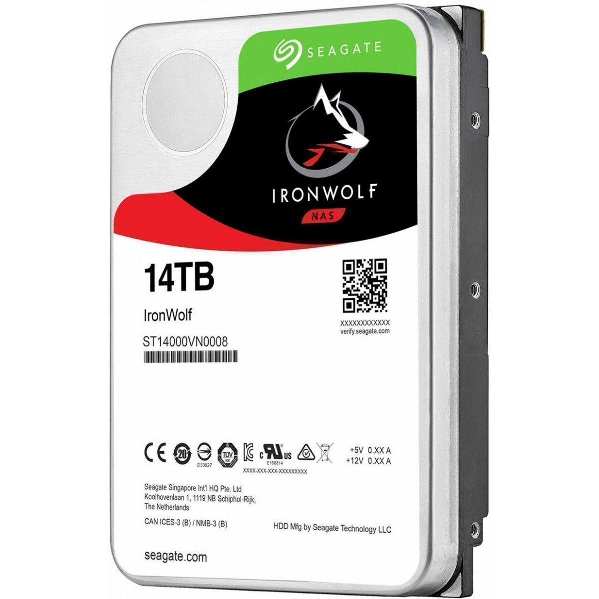 SGT 14TB 3.5"7200RPM Ironwolf 256MB Uso NAS-29