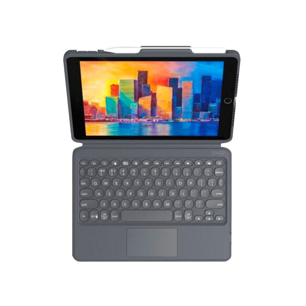 Funda Teclado Zagg Pro Keys con Trackpad iPad 10.2-1