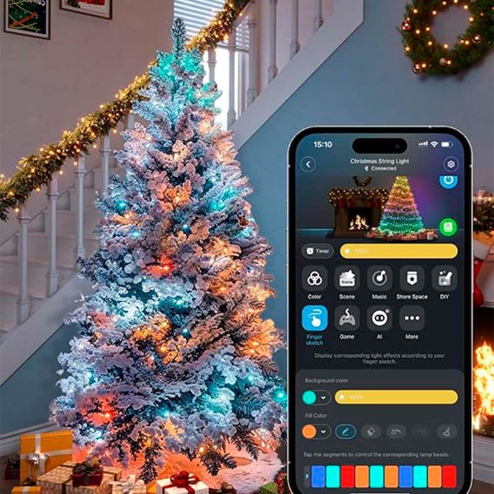 Luces para festividades Smart 20mts -2