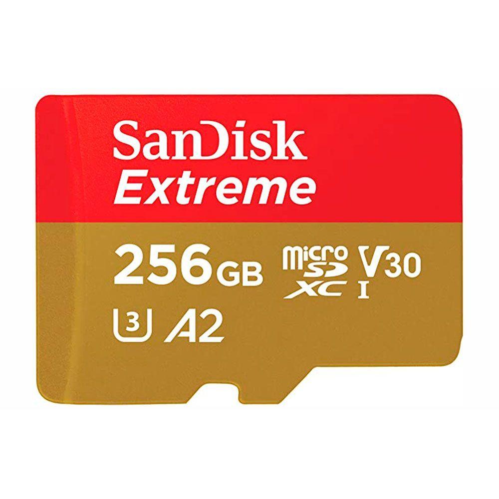 SanDisk Extreme microSD 256GB - 160 Mb/s-0