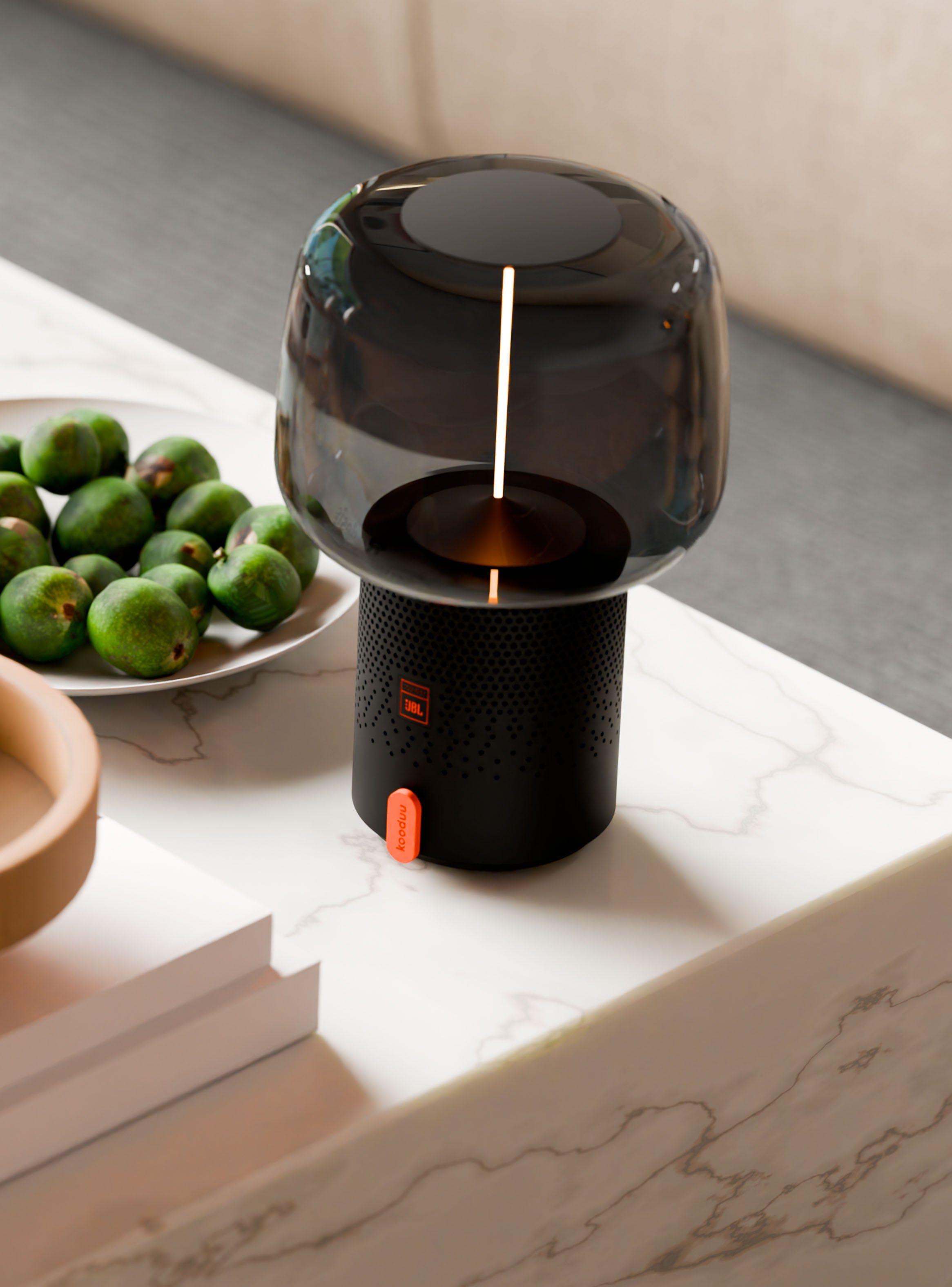 Lámpara Serena Play con Parlante JBL Metalic Anthracite-3