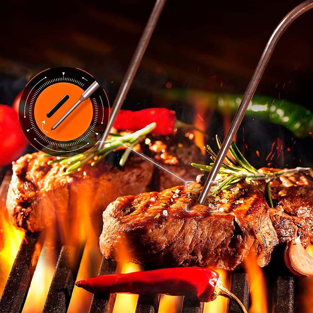 Termómetro de Carne Bluetooth con 2 Sondas-4