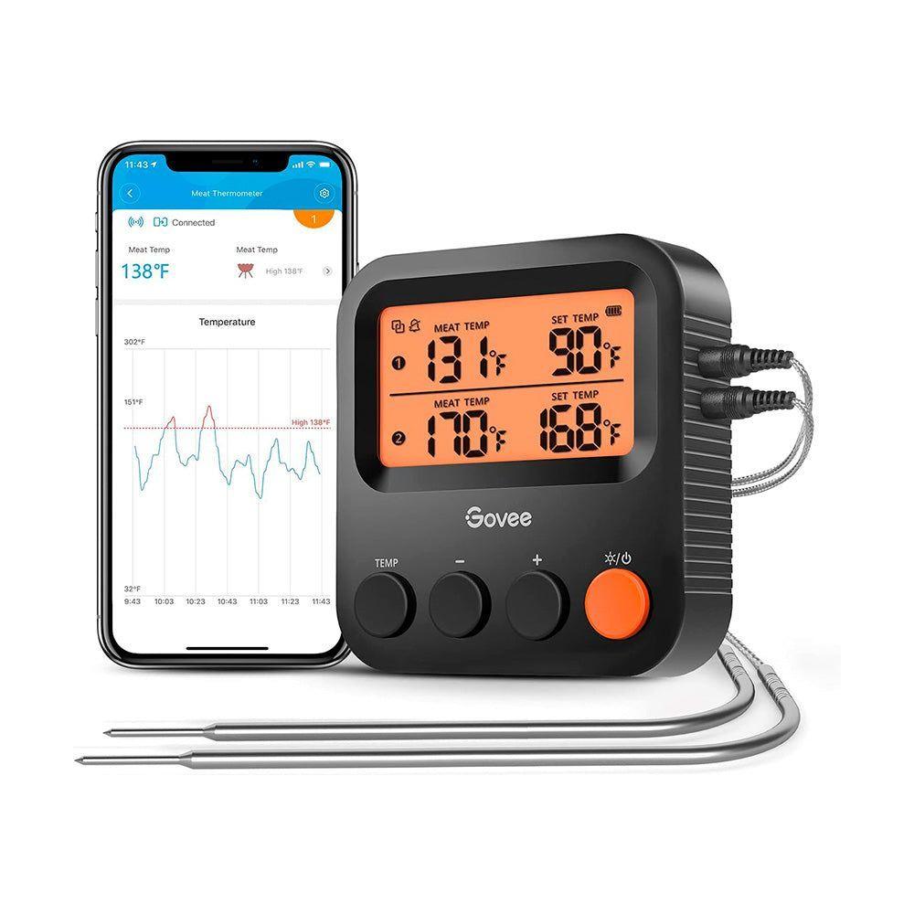 Termómetro de Carne Bluetooth con 2 Sondas-0