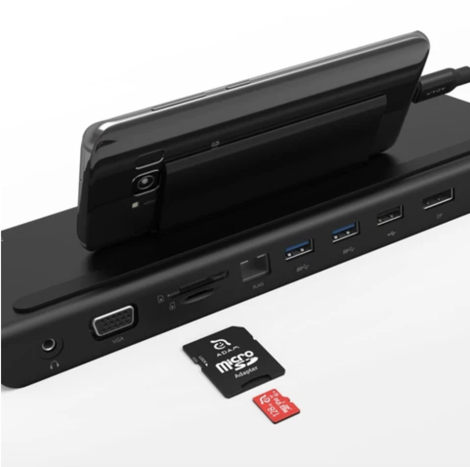 Hub CASA Pro USB-C múltiple con base Adam Elements-2