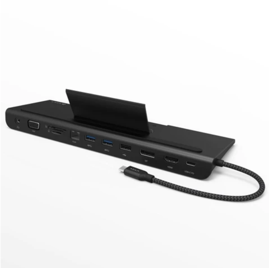 Hub CASA Pro USB-C múltiple con base Adam Elements-3