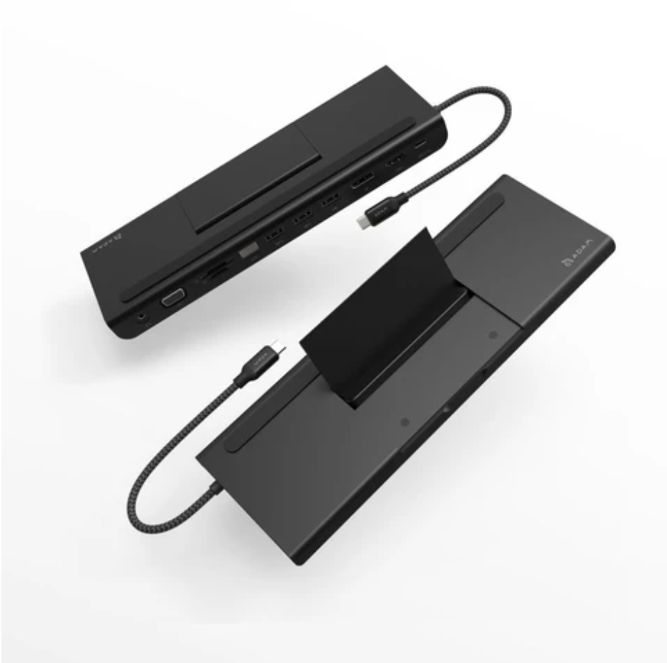 Hub CASA Pro USB-C múltiple con base Adam Elements-1