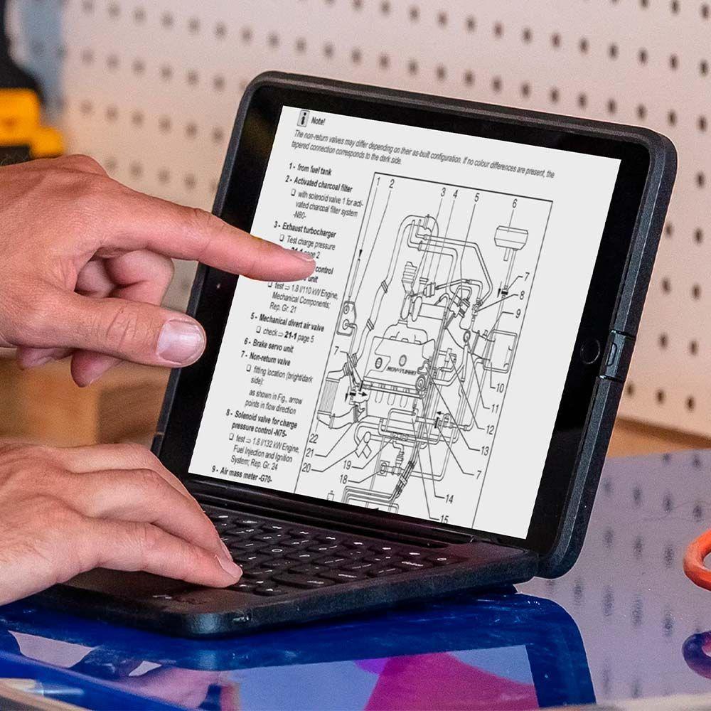 Funda Teclado Rugged para iPad / Air / Pro-3