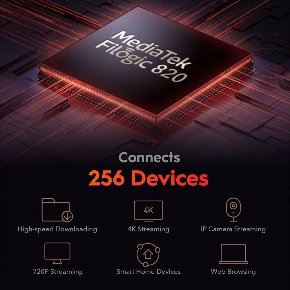 Pack 3 repetidor Wi Fi 6 Mesh 2 5G Solution-4