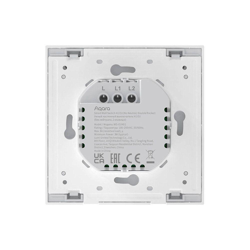 Switch de Pared H1 EU (S. Neutral Con Doble Balancín)-3