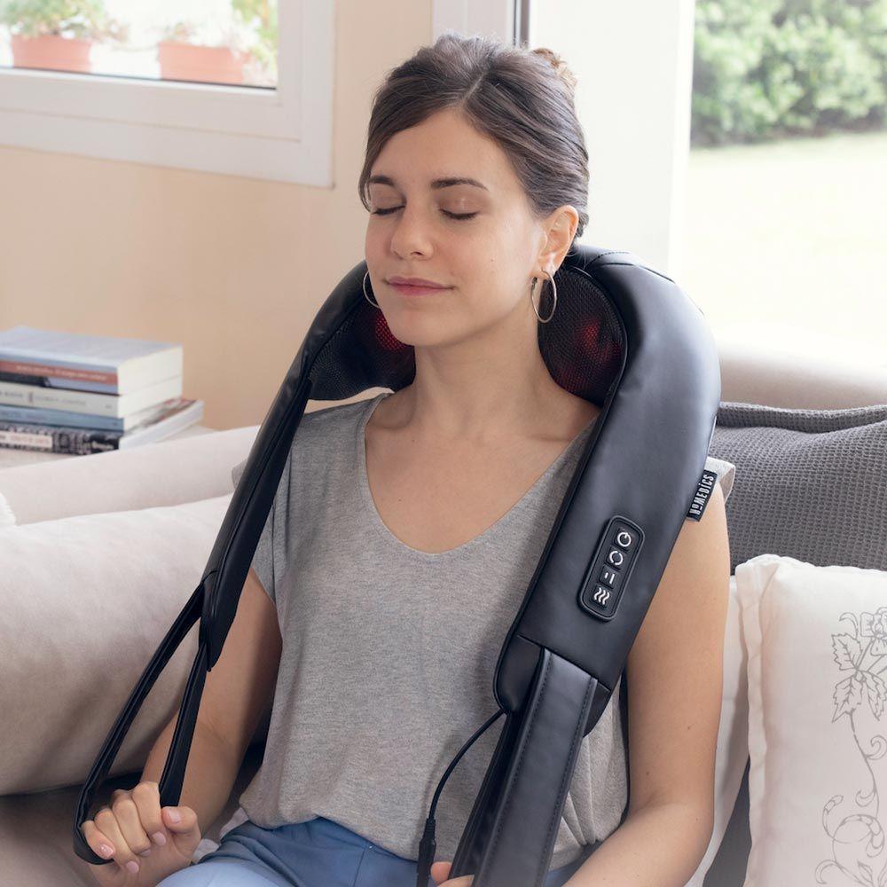 Masajeador Shiatsu Cuello y Espalda Negro-2