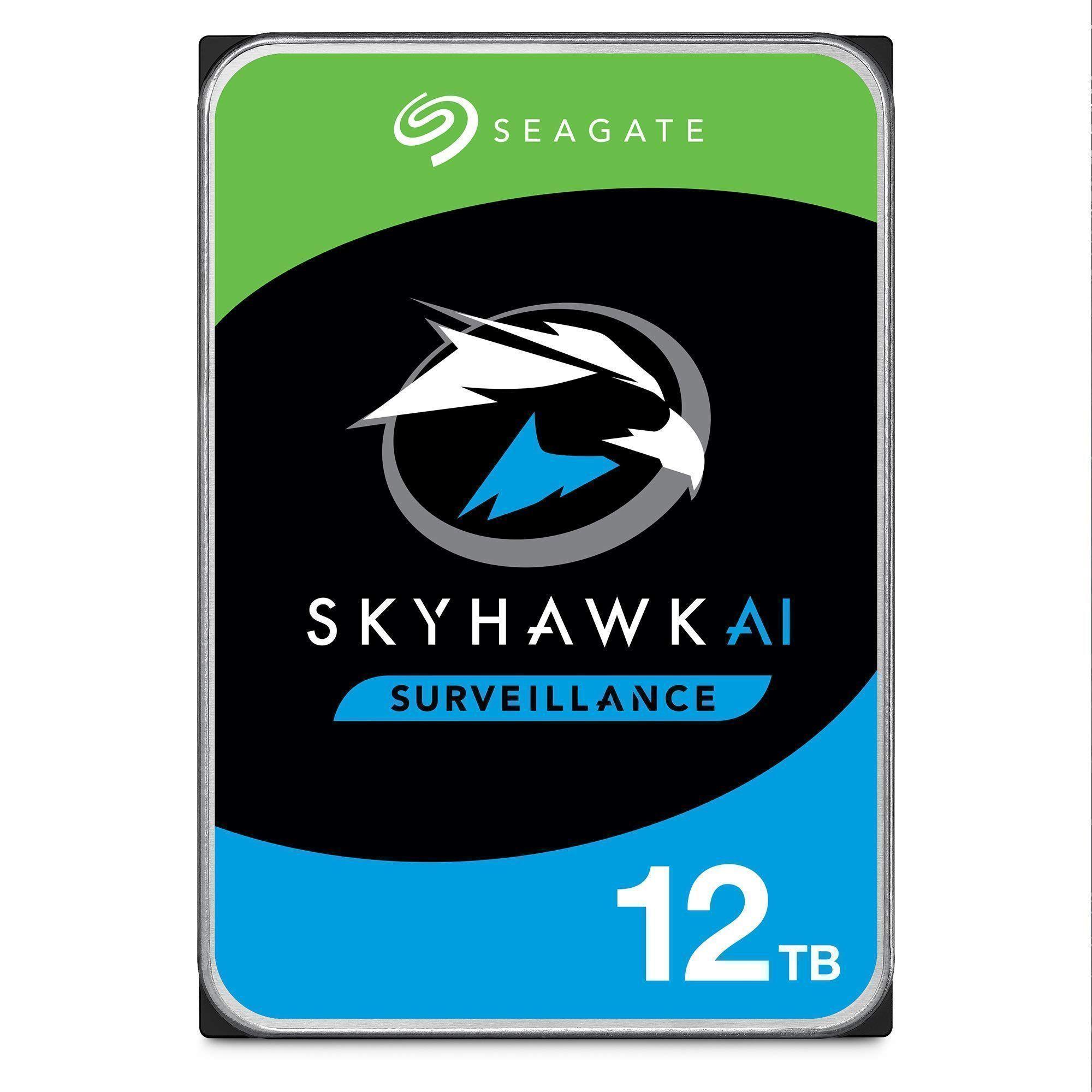Disco Duro Interno Seagate Skyhawk 12TB, 256MB Sata3-6