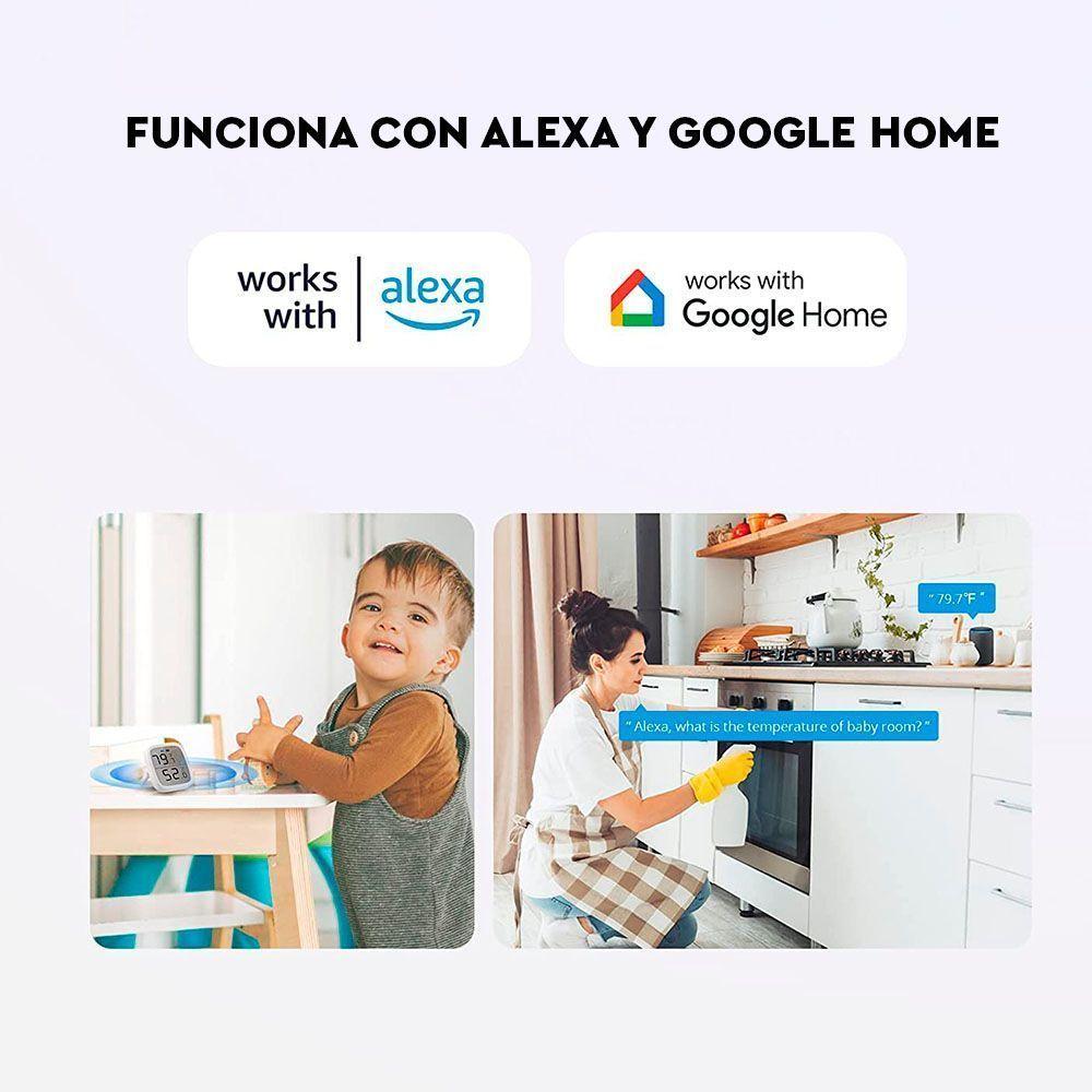 Monitor de Temperatura y Humedad SNZB-02D-3