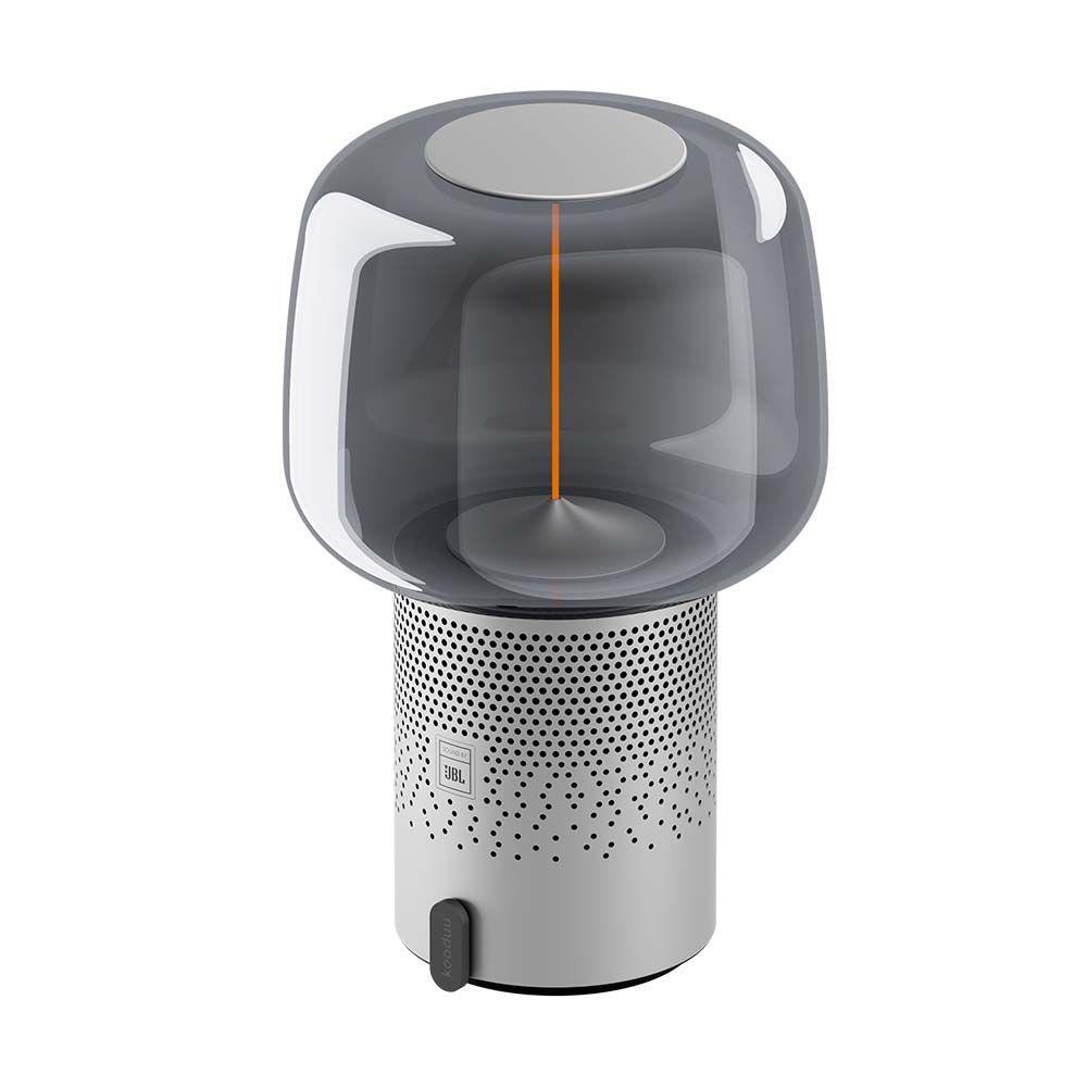 Lámpara Serena Play con Parlante JBL Frosted Silver-2