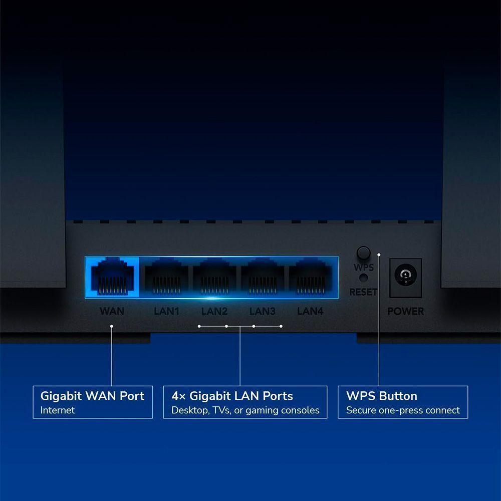Router Wi Fi 6 Mesh Gigabit AX3000-3