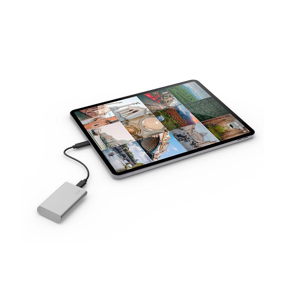 Disco Duro Portable SSD 2TB - Plateado-3