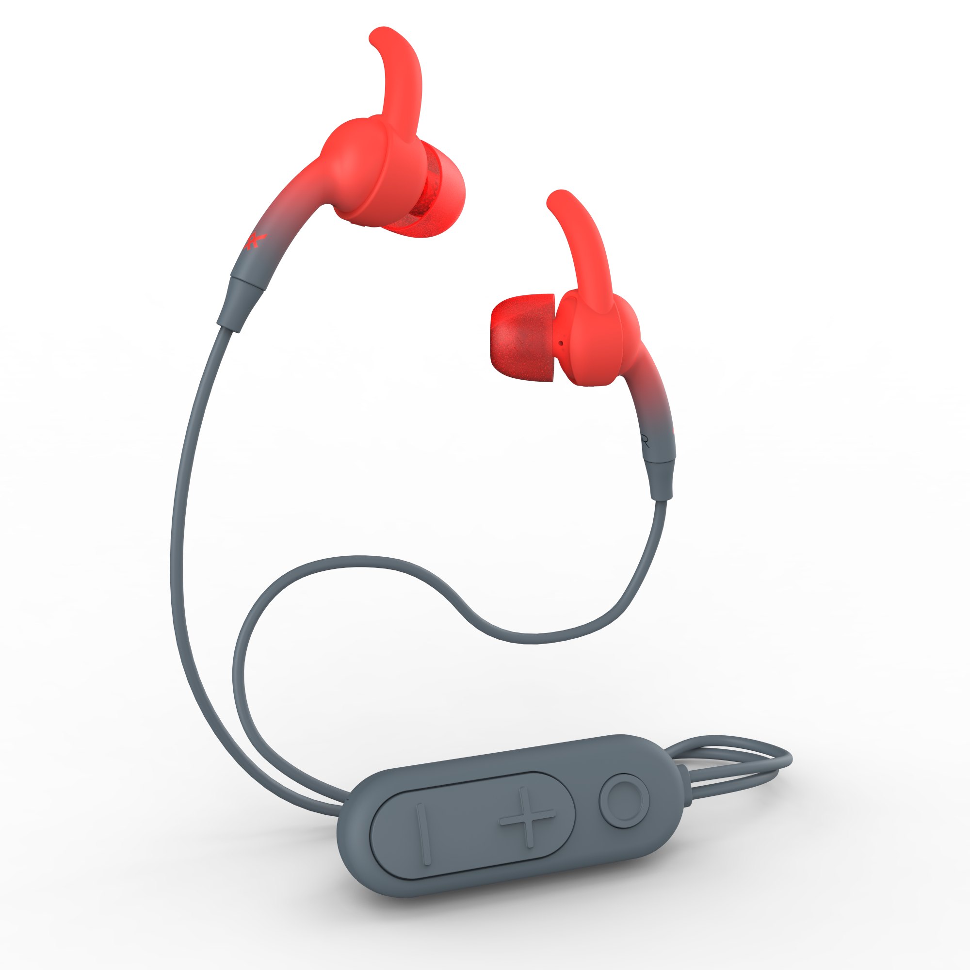 Audifono In Ear Sound Hub Plugz Gris y Rojo-0
