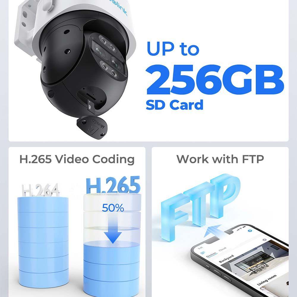 Cámara de Seguridad Track Mix 4K WiFi 6-4