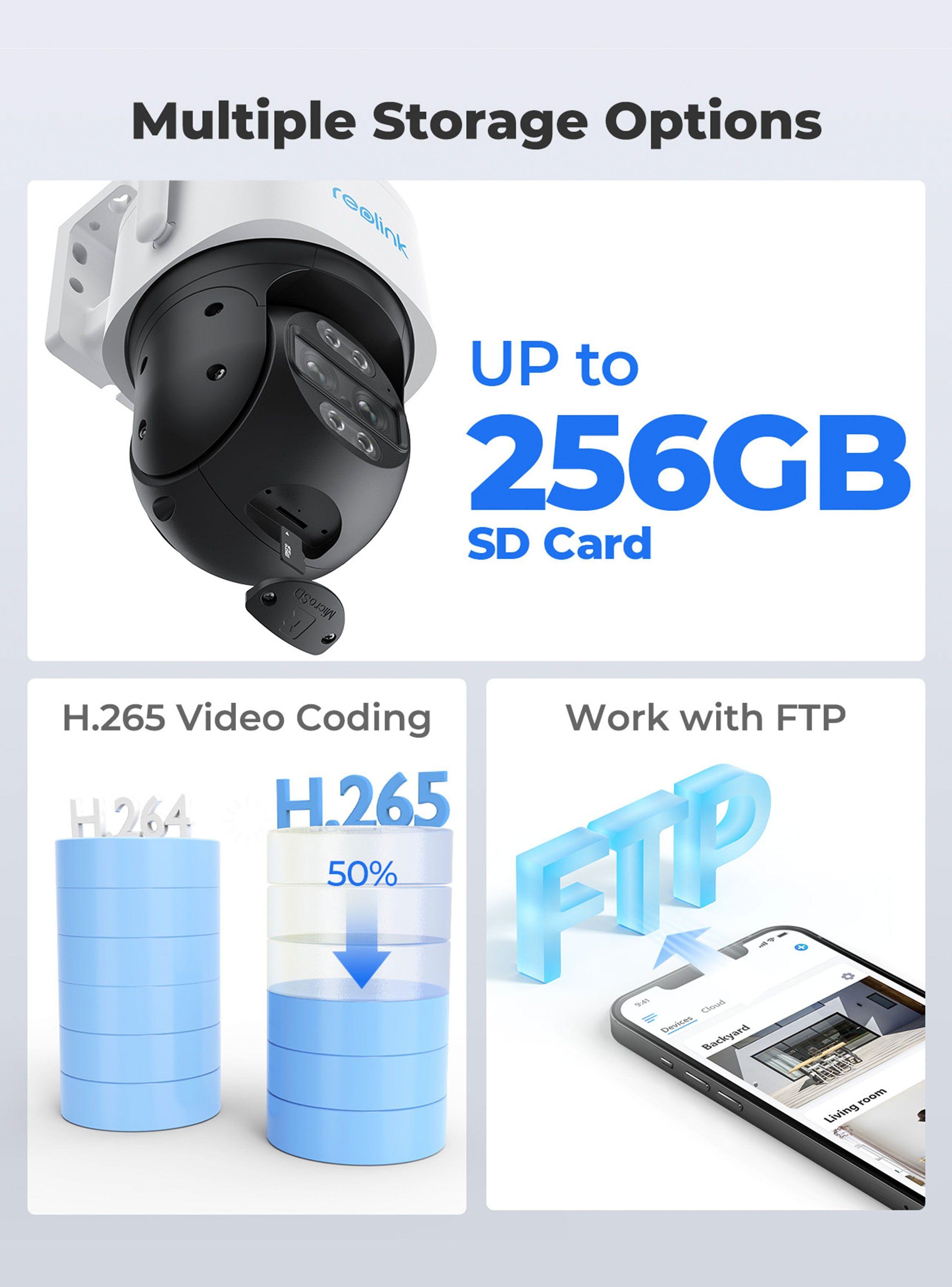 Cámara de Seguridad Track Mix 4K WiFi 6-4