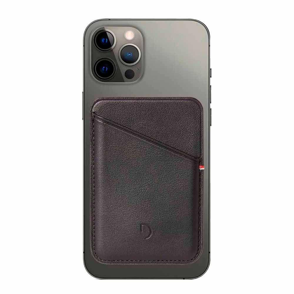 Case Wallet Cuero Para iPhone Con MagSafe Negro-0