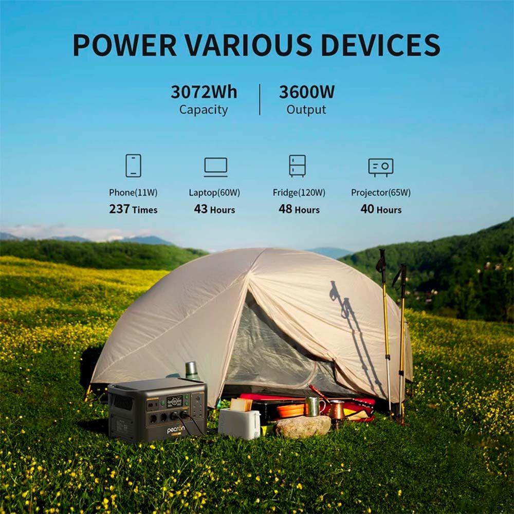 Estación de Energía Portátil F3000LFP de 3072Wh-5