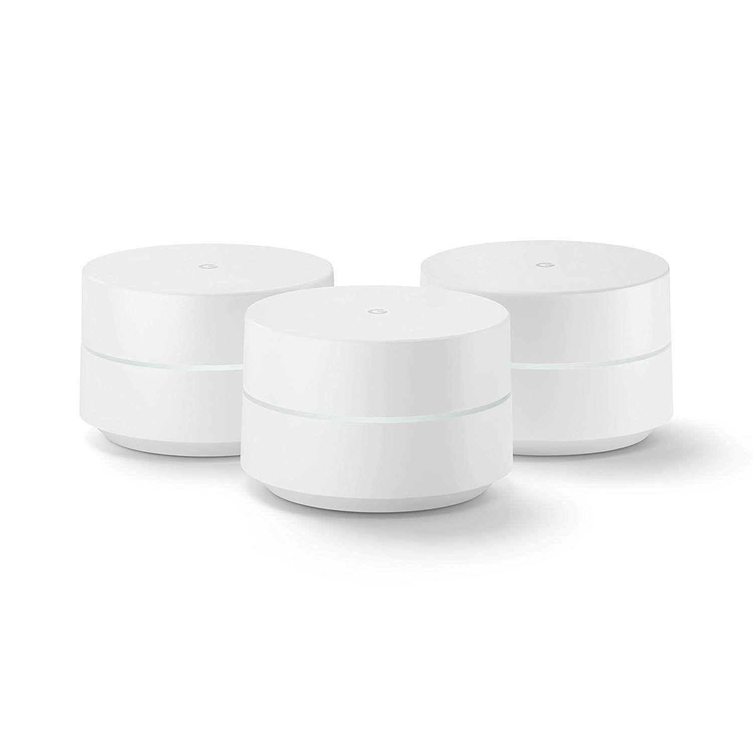 Google Wifi - Mesh Wi-Fi Router Pack de 3-0