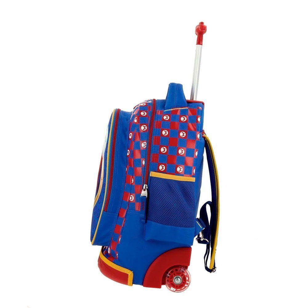 MOCHILA INFANTIL CON RUEDAS GRANDE ORIGINAL SUPER MARIO-5