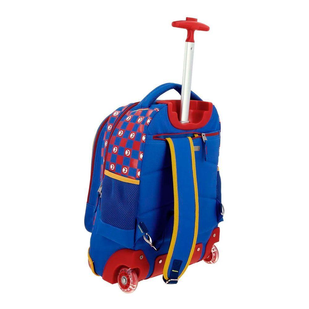 MOCHILA INFANTIL CON RUEDAS GRANDE ORIGINAL SUPER MARIO-6