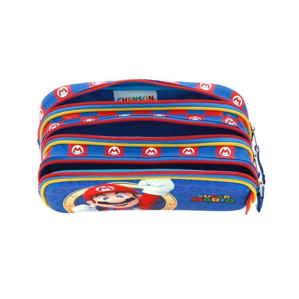 ESTUCHE LAPICES ORIGINAL SUPER MARIO BROS-6