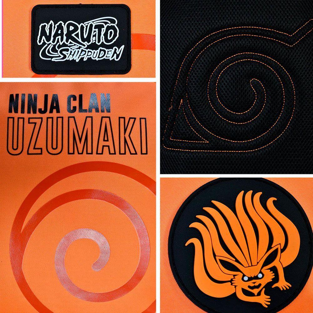 MOCHILA PREMIUM ORIGINAL NARUTO SHIPPUDEN CLAN UZUMAKI-2