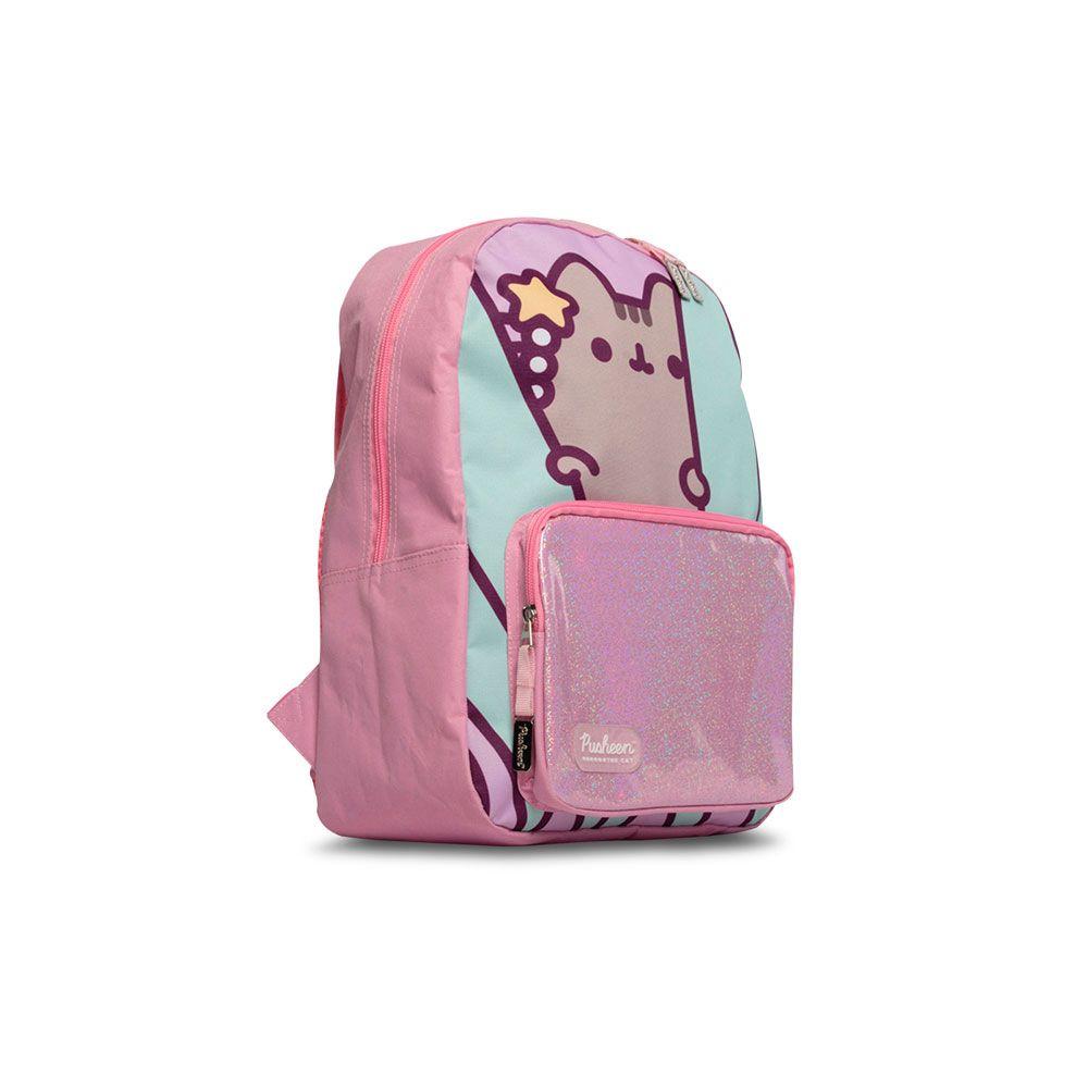 MOCHILA ORIGINAL PUSHEEN THE CAT LILA PSH025-BP217A-2