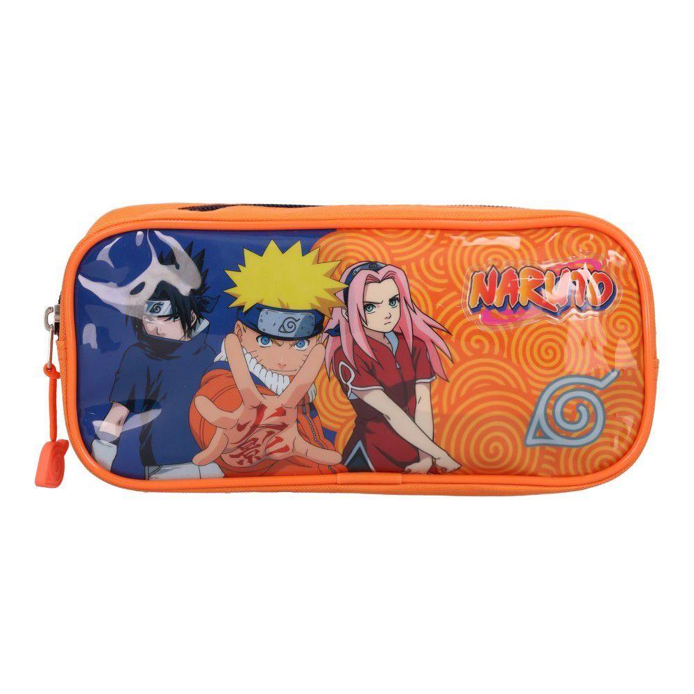 ESTUCHE LAPICES INFANTIL ORIGINAL EQUIPO 7 NARUTO -1