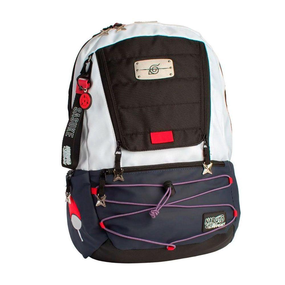 MOCHILA PREMIUM ORIGINAL NARUTO SHIPPUDEN SASUKE UCHIHA-0